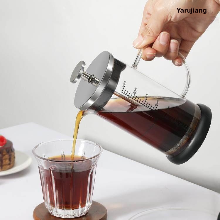 Coffee Equipment Filter - French Press Coffee Pot Glass Hand