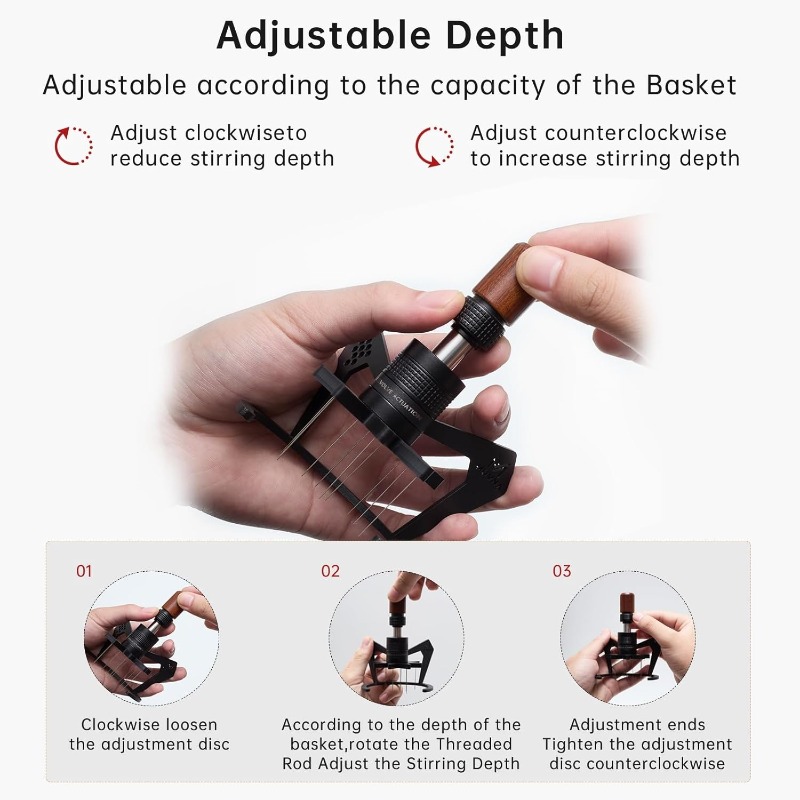 Muvna Mantis WDT Coffee Distri - Coffee Distribution Tool ulasan dan harga