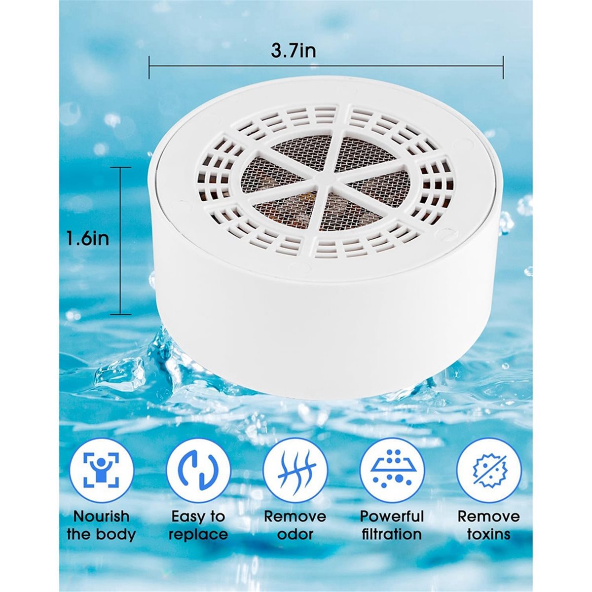 618 Mega Sale Bathtub Filter U - Water Filter Cartridge ulasan dan harga