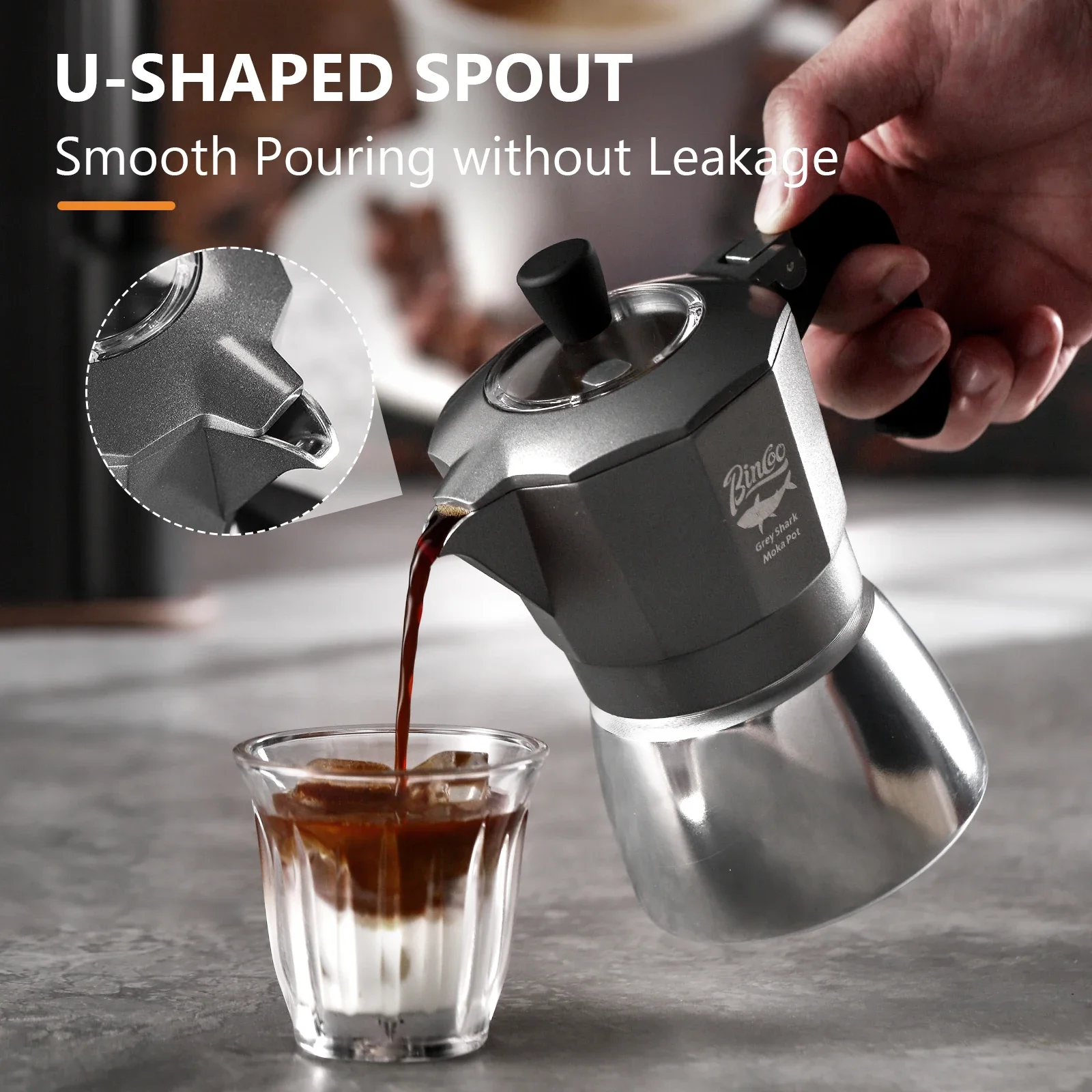 Bincoo 2 Cups Double Valve Mok - Coffee Equipment For Home ulasan dan harga