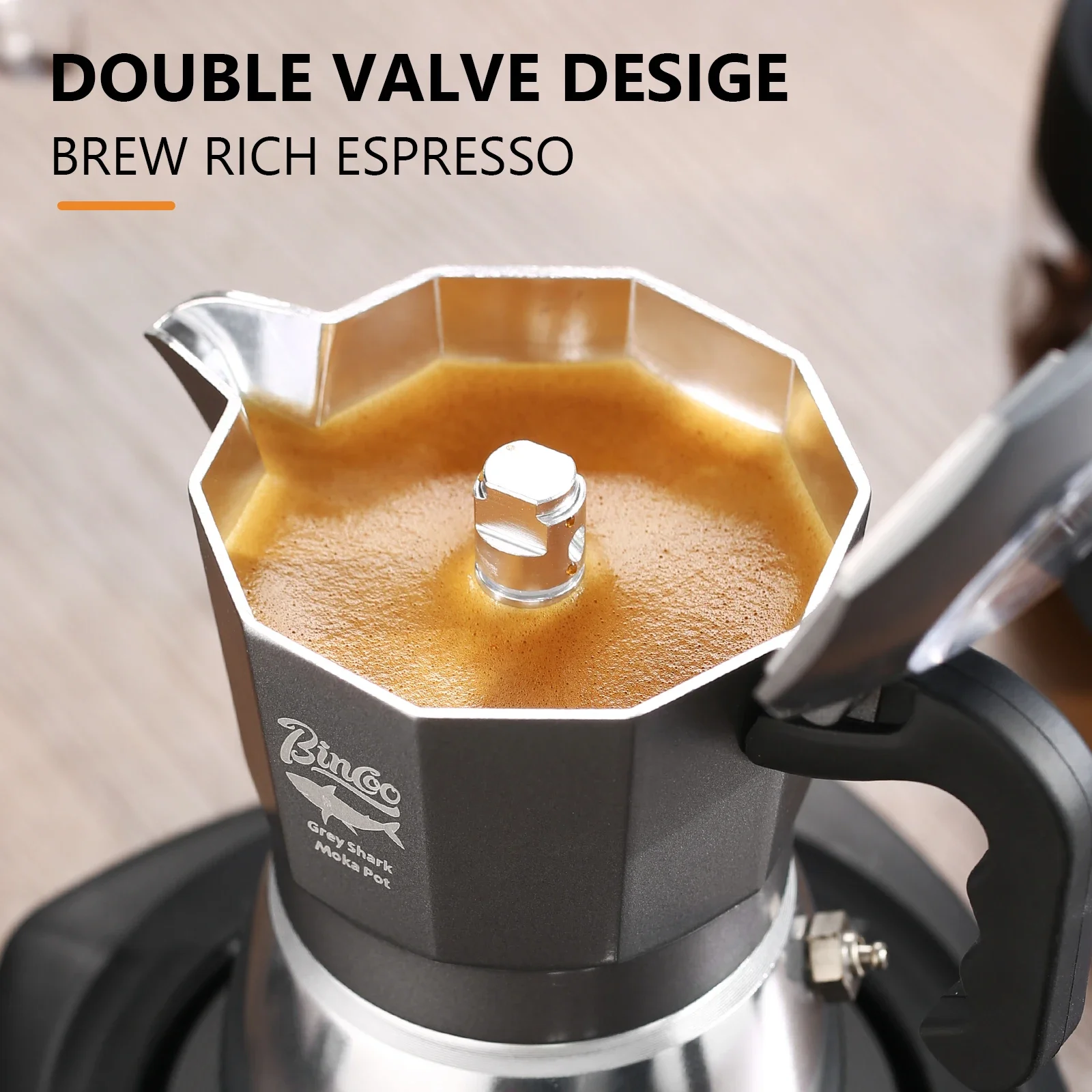 Bincoo 2 Cups Double Valve Mok - Coffee Equipment For Home ulasan dan harga