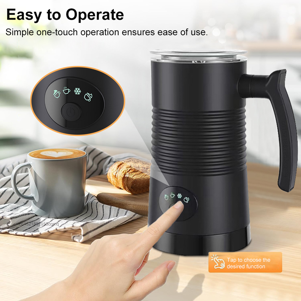 Electric Milk Frother Milk Foa - Coffee Equipment Machine ulasan dan harga