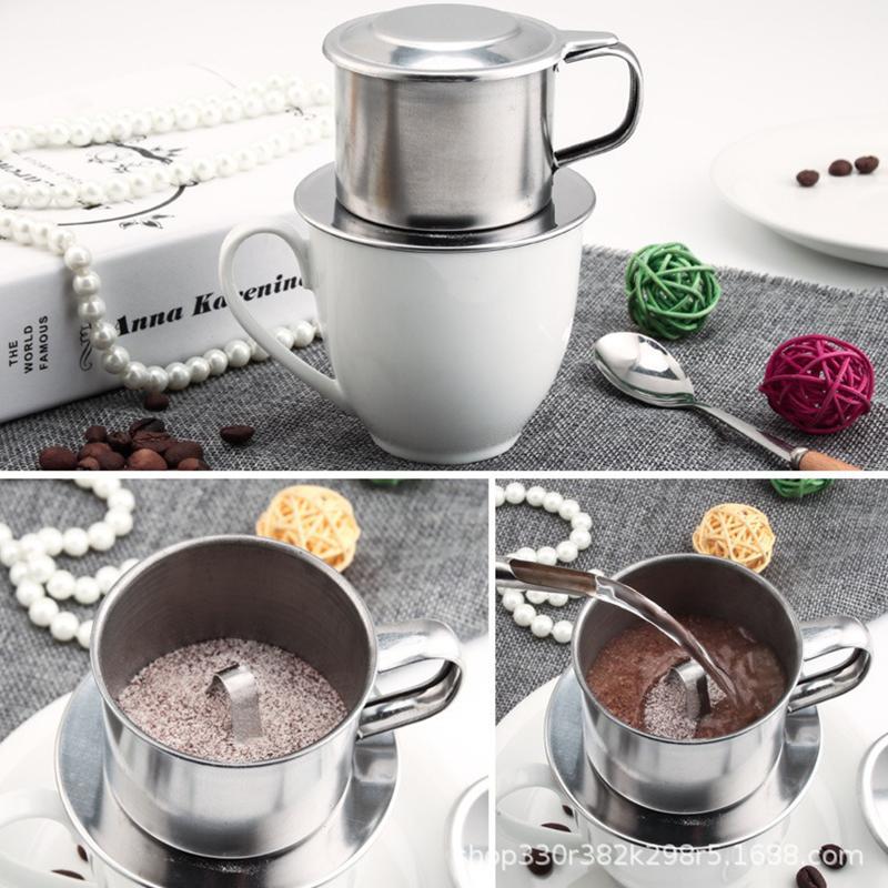 C Stainless Steel Coffee Filte - Coffee Equipment For Home ulasan dan harga