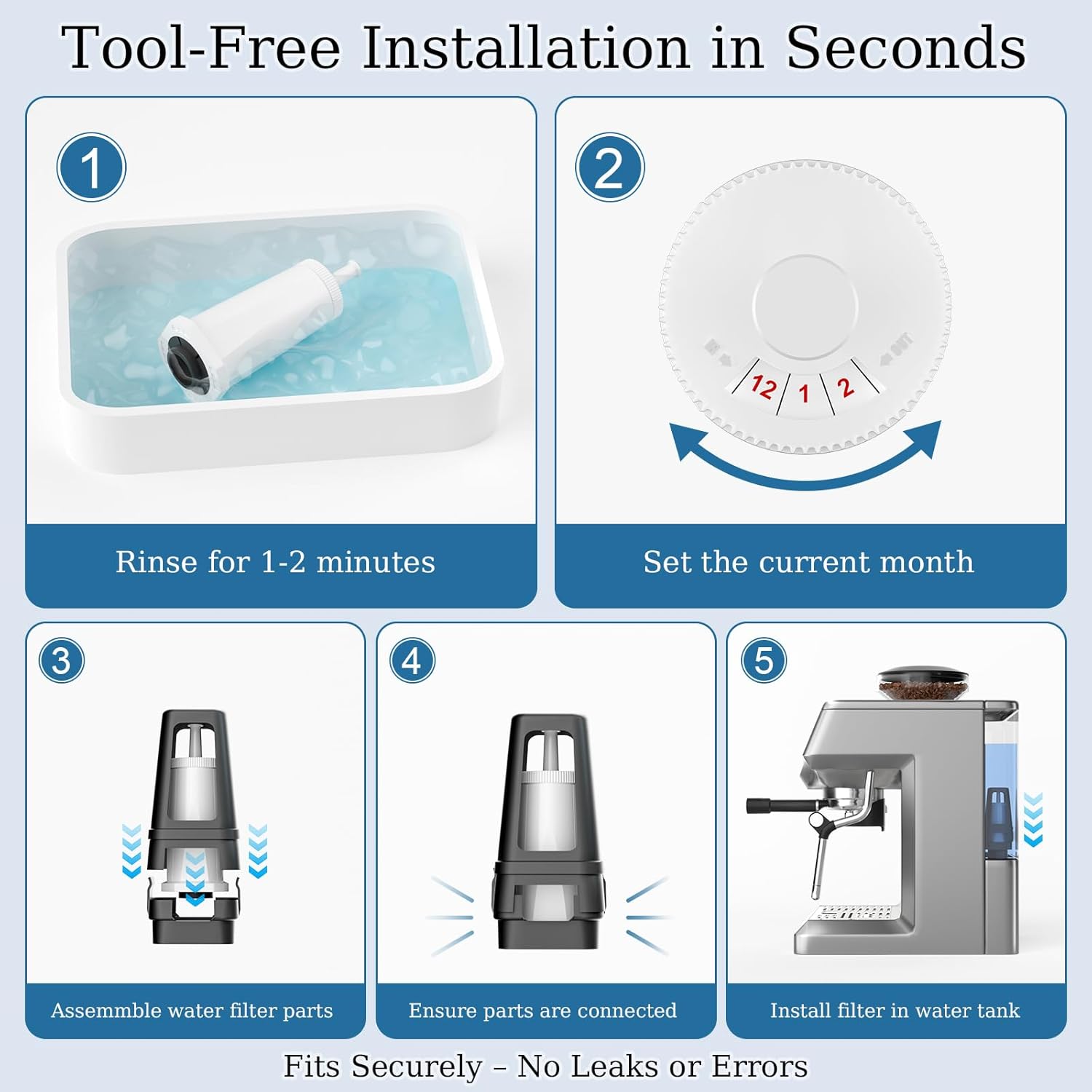 Replacement Water Filter for B - Breville Espresso Barista Touch ulasan dan harga