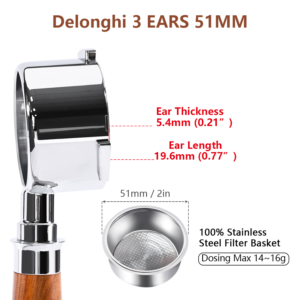 51mm Coffee Bottomless Portafi - Coffee Equipment Machine ulasan dan harga