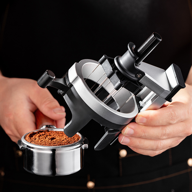 JUSTINLAU Rotary Coffee Distri - Coffee Distribution Tool ulasan dan harga