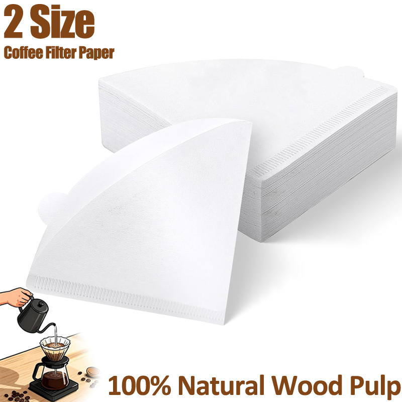 2 Size Coffee Filter Paper V-S - Coffee Equipment Machine ulasan dan harga