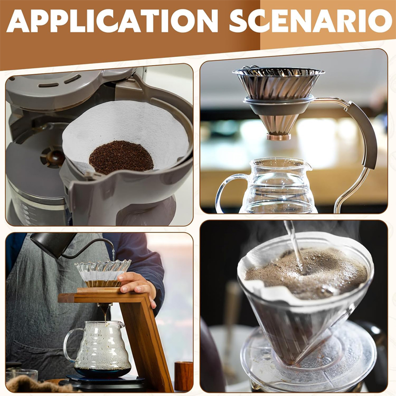 2 Size Coffee Filter Paper V-S - Coffee Equipment Machine ulasan dan harga