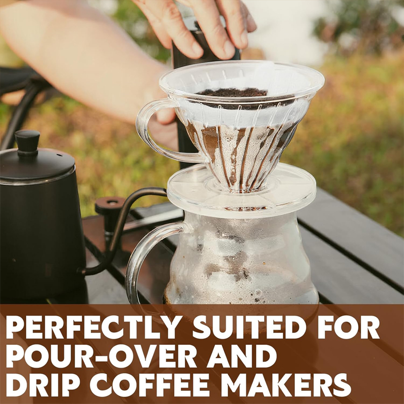 2 Size Coffee Filter Paper V-S - Coffee Equipment Machine ulasan dan harga