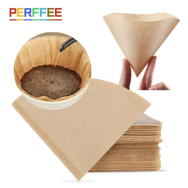 Filter Paper 01 02 V Shape Cof - Coffee Equipment Machine ulasan dan harga