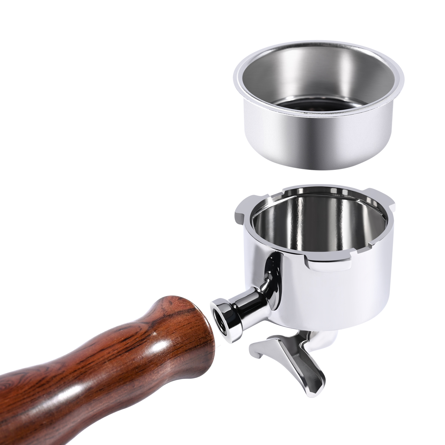 51mm Double Spout Coffee Porta - Coffee Equipment Machine ulasan dan harga