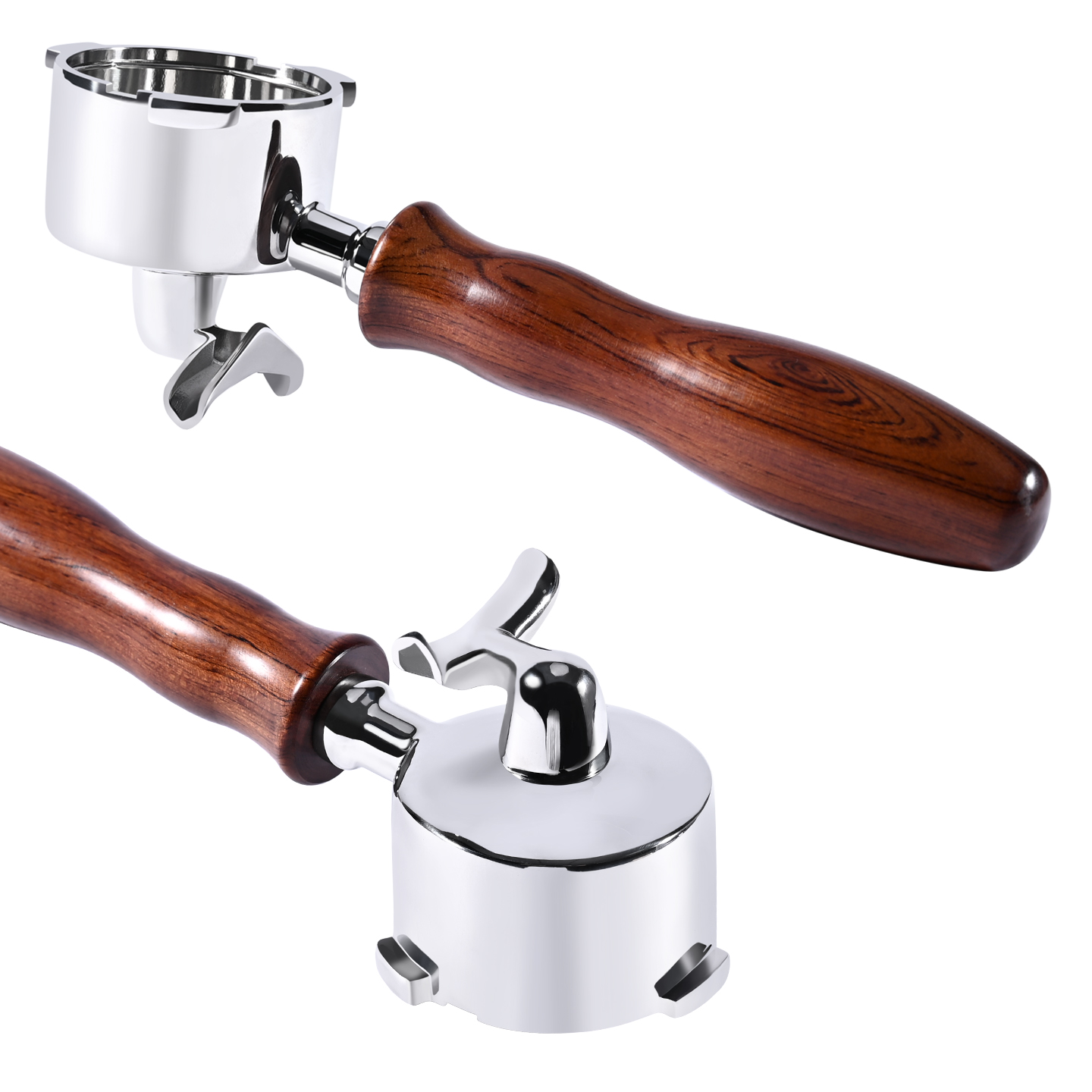 51mm Double Spout Coffee Porta - Coffee Equipment Machine ulasan dan harga