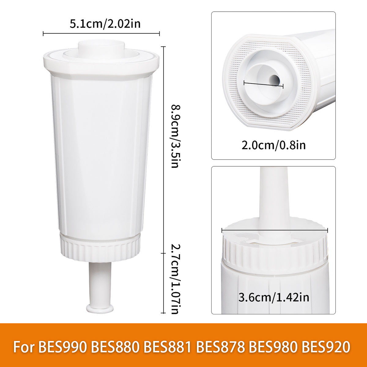 BES880 Water Filter Used For B - Breville Espresso Barista Touch ulasan dan harga