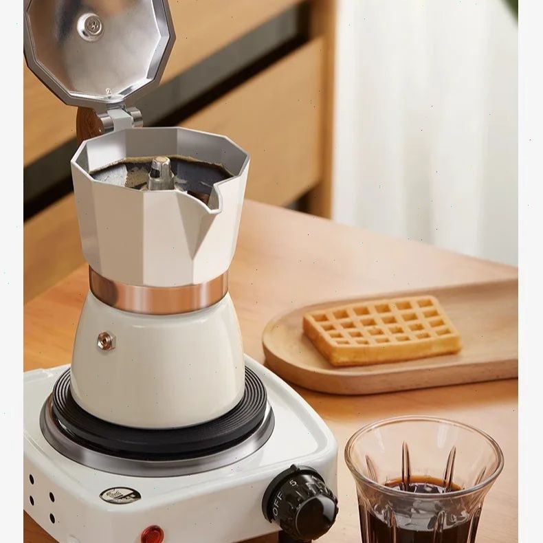 Round-bottomed Moka Pot Single - Coffee Equipment For Home ulasan dan harga